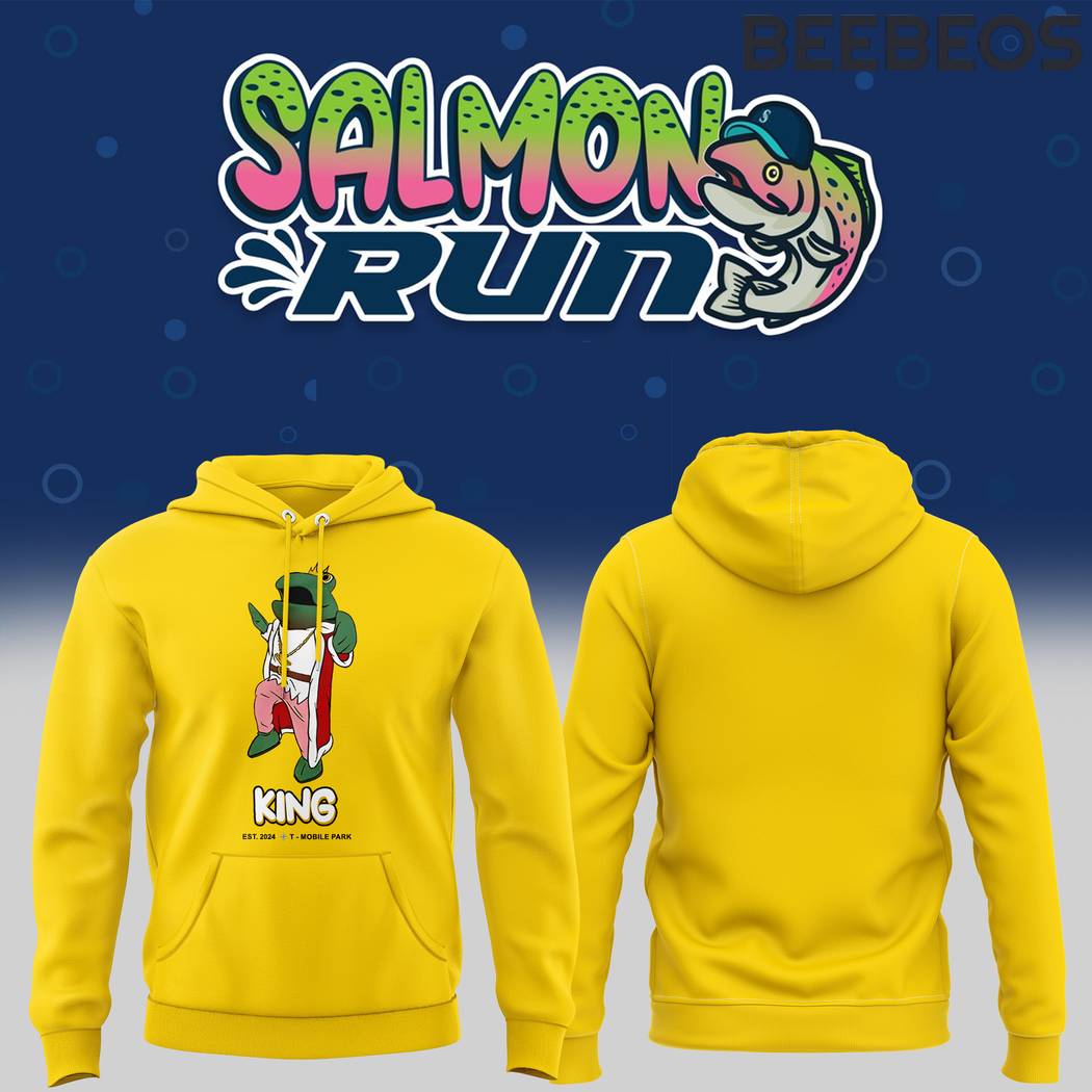 Samon Run Seattle Mariners Yellow Hoodie