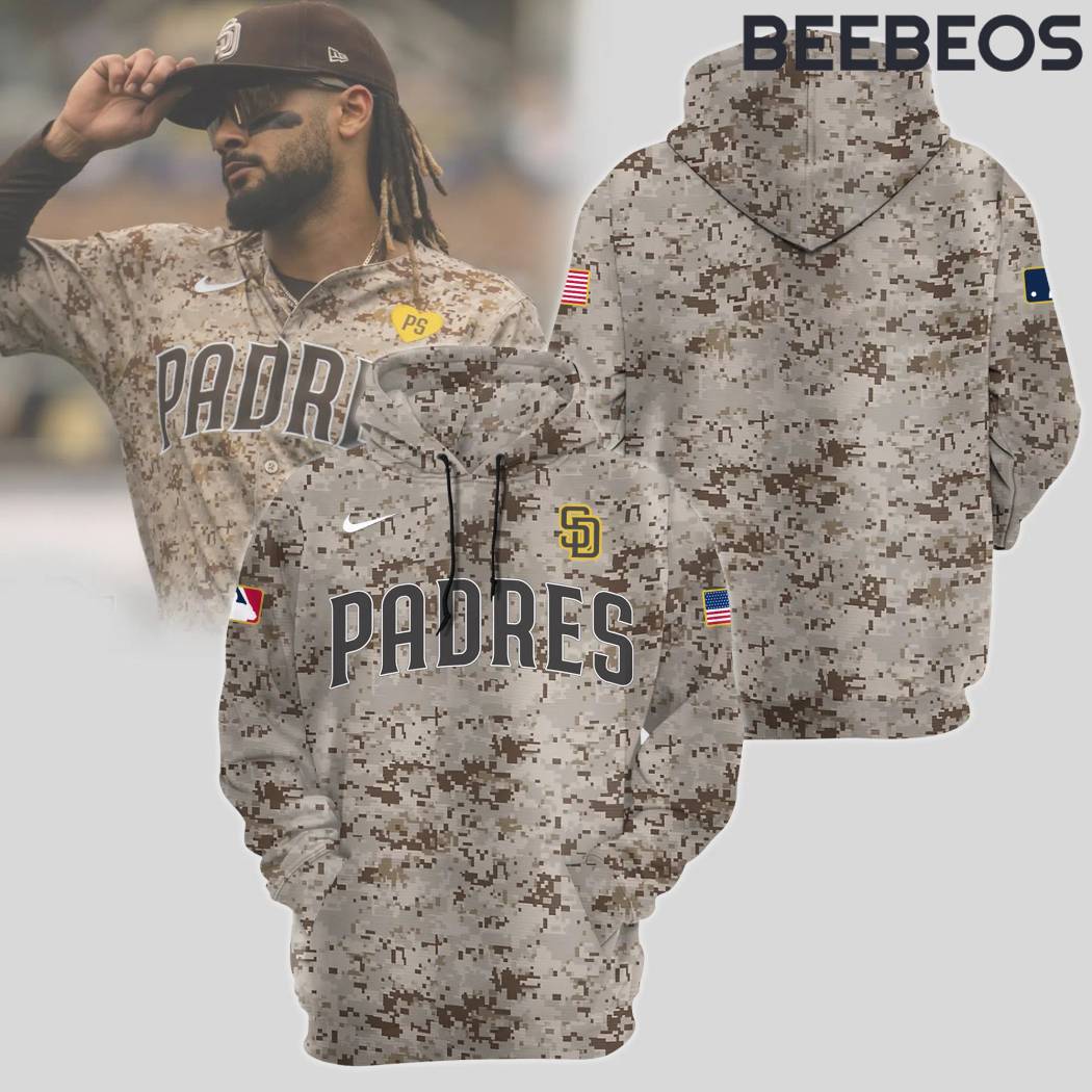 San Diego Padres Military Hoodie