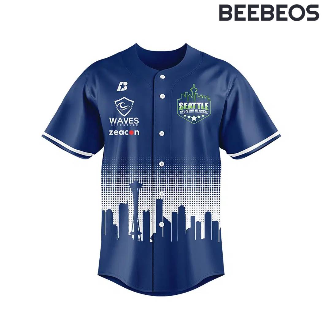 Seattle 2024 All Star Classic Blue Baseball Jersey