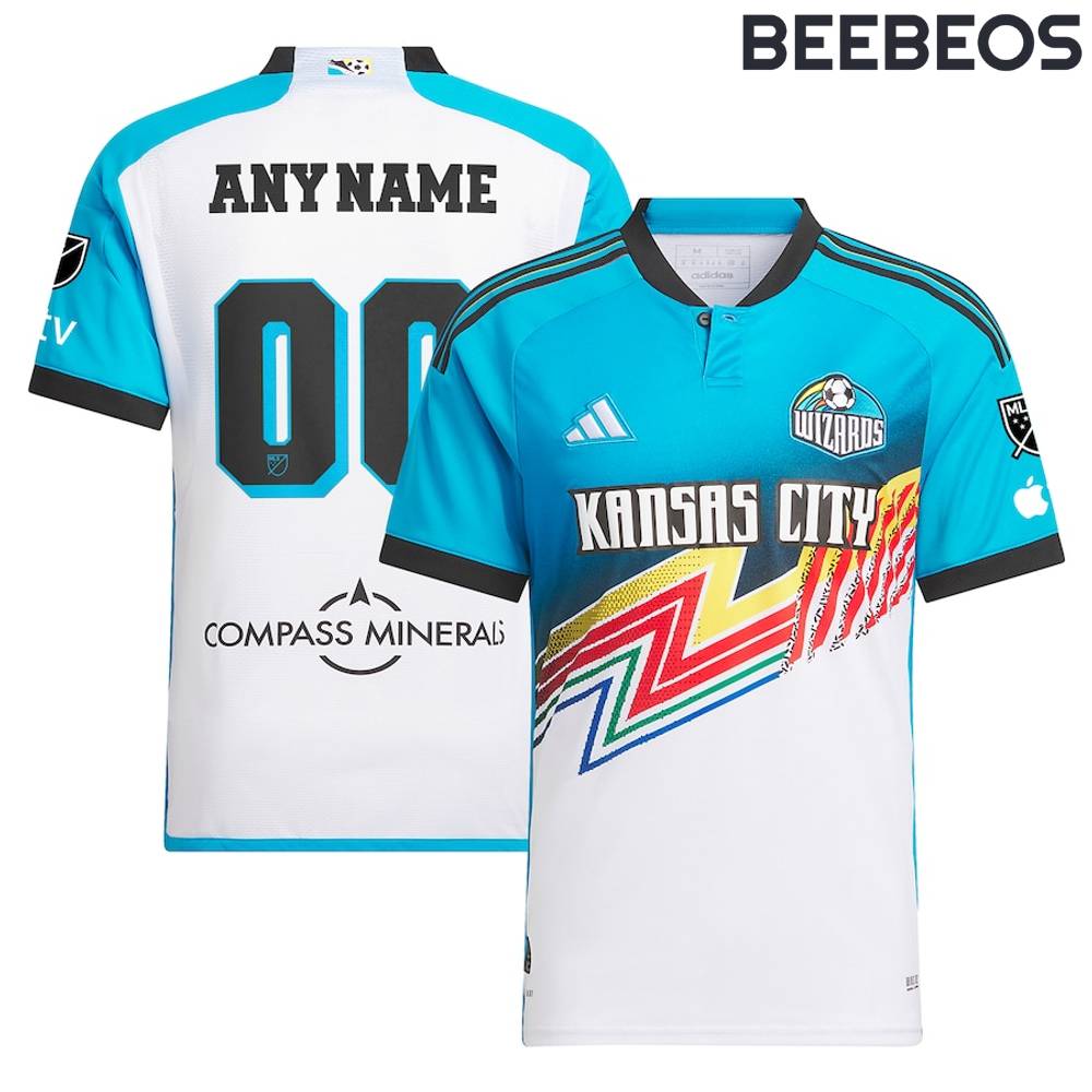 Sporting Kansas City White 2024 Archive Custom Soccer Jersey