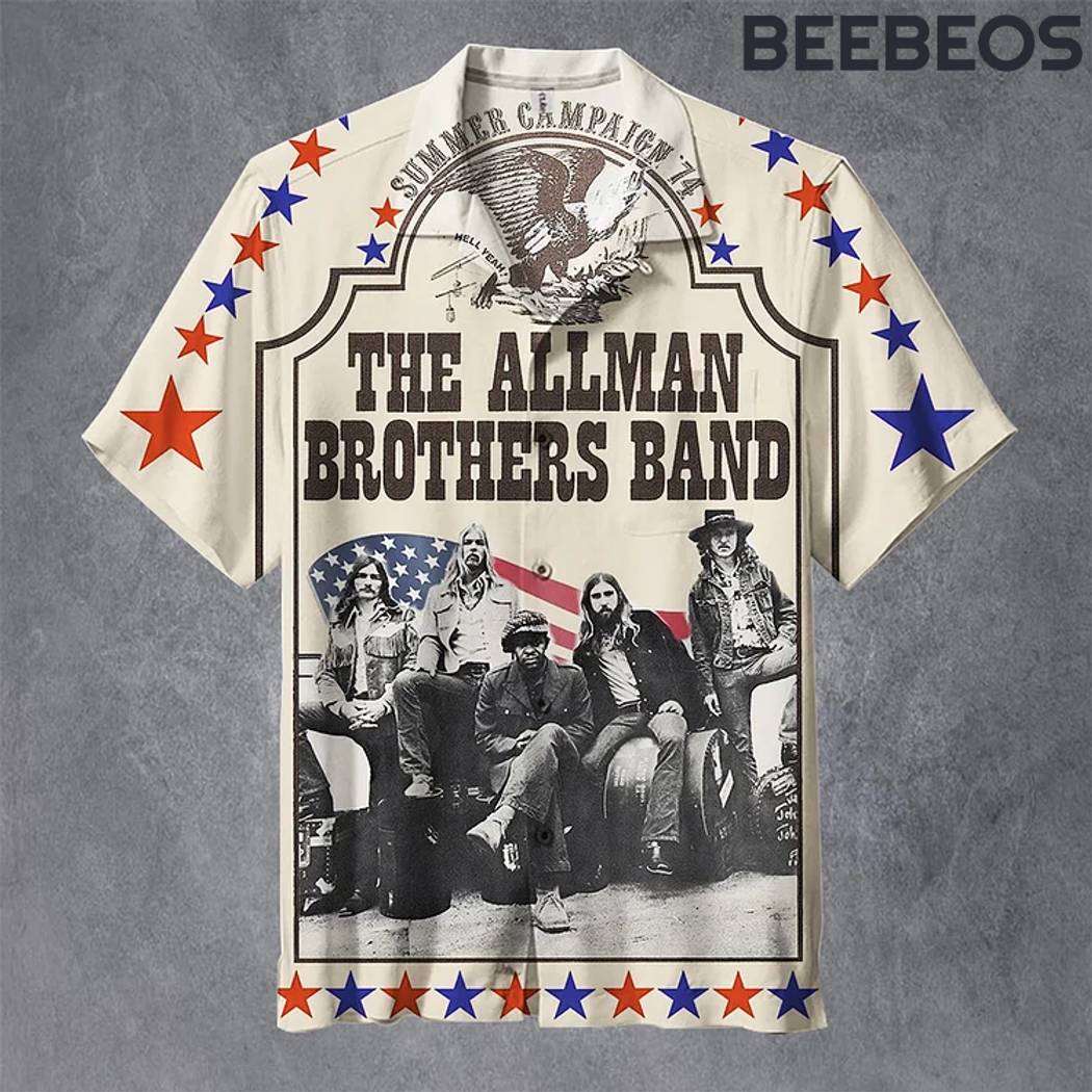 The Allman Brothers Band Hawaiian Shirt