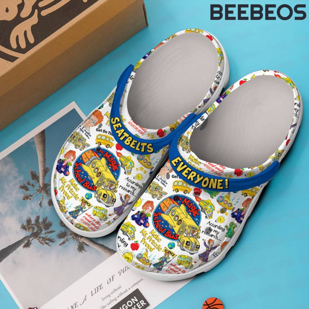 The Magic School Bus Crocs Shoes