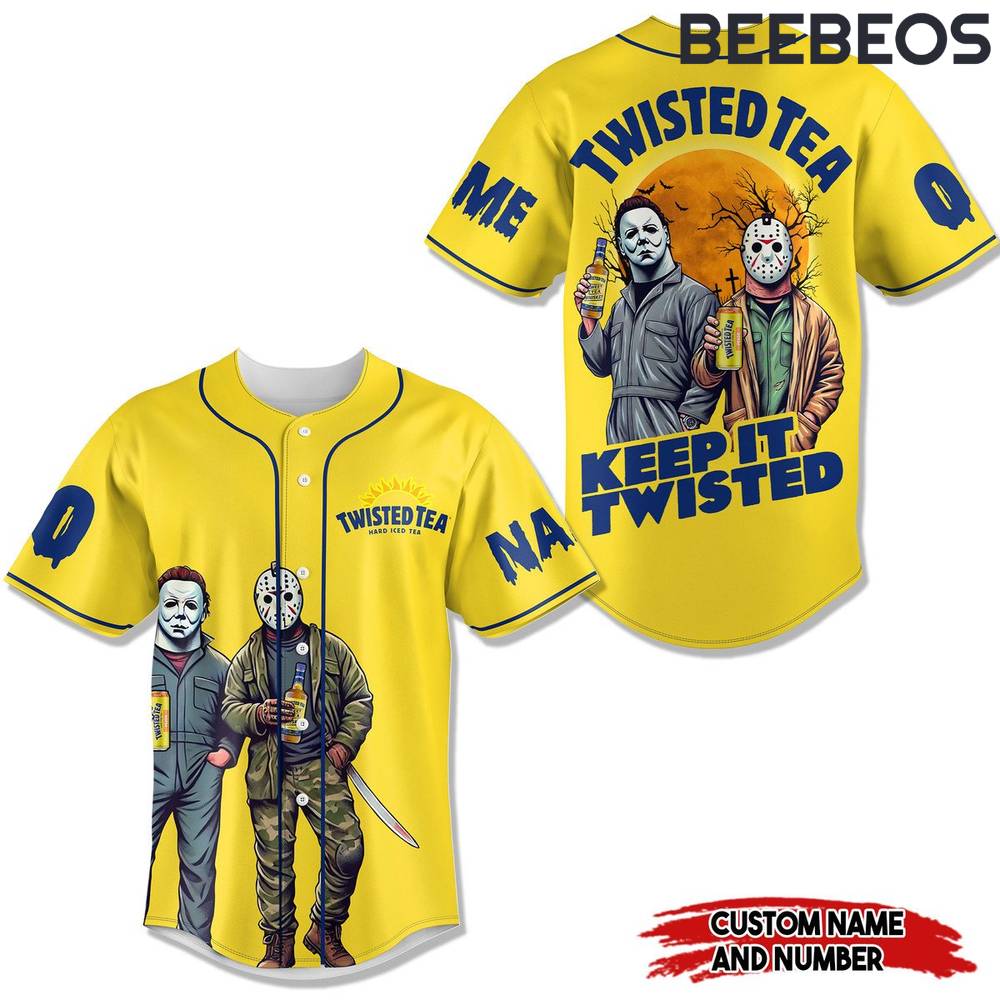 Twisted Tea Keep it Twisted Baseball Jersey