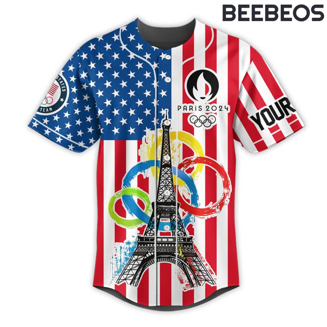 USA Olympic Team x Looney Tunes Paris 2024 Baseball Jersey