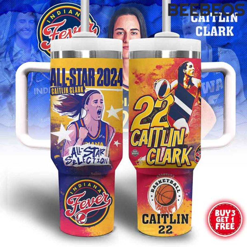 WNBA Caitlin Clark All Star Selection Stanley Tumbler