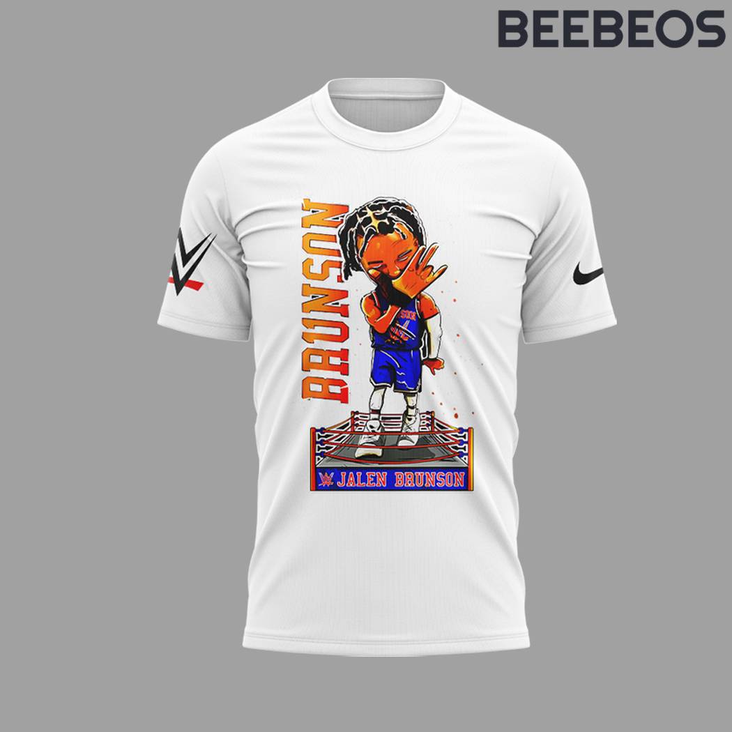 WWE Brunson x New York Knicks White T-Shirt