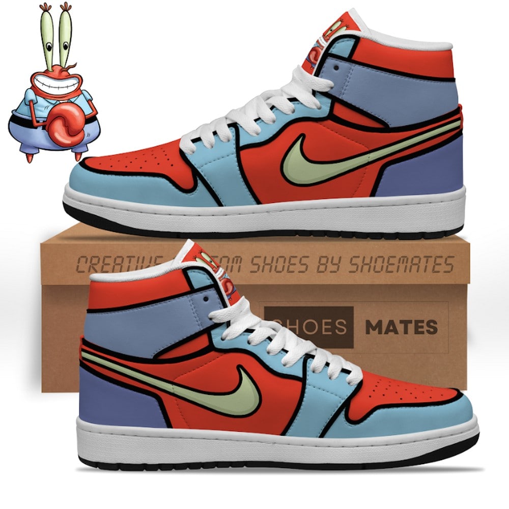 Mr Krabs SpongeBob SquarePants Air Jordan 1