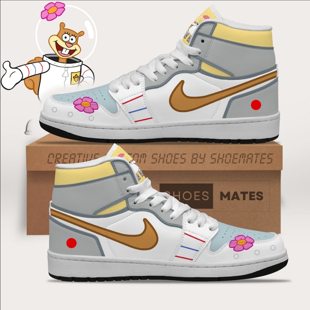 Sandy Cheeks SpongeBob SquarePants Air Jordan 1