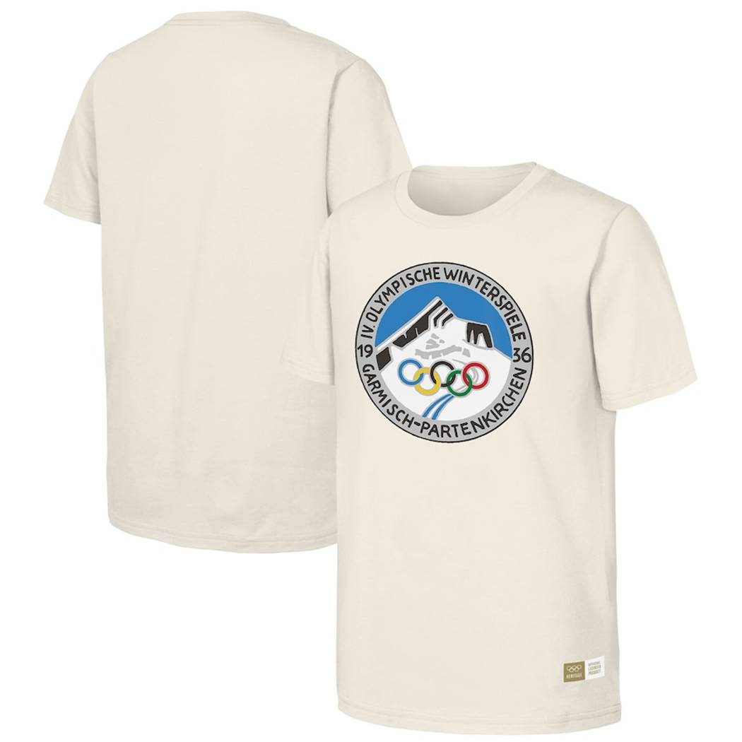 1936 GarmischPartenkirchen Games Olympic Heritage T-Shirt