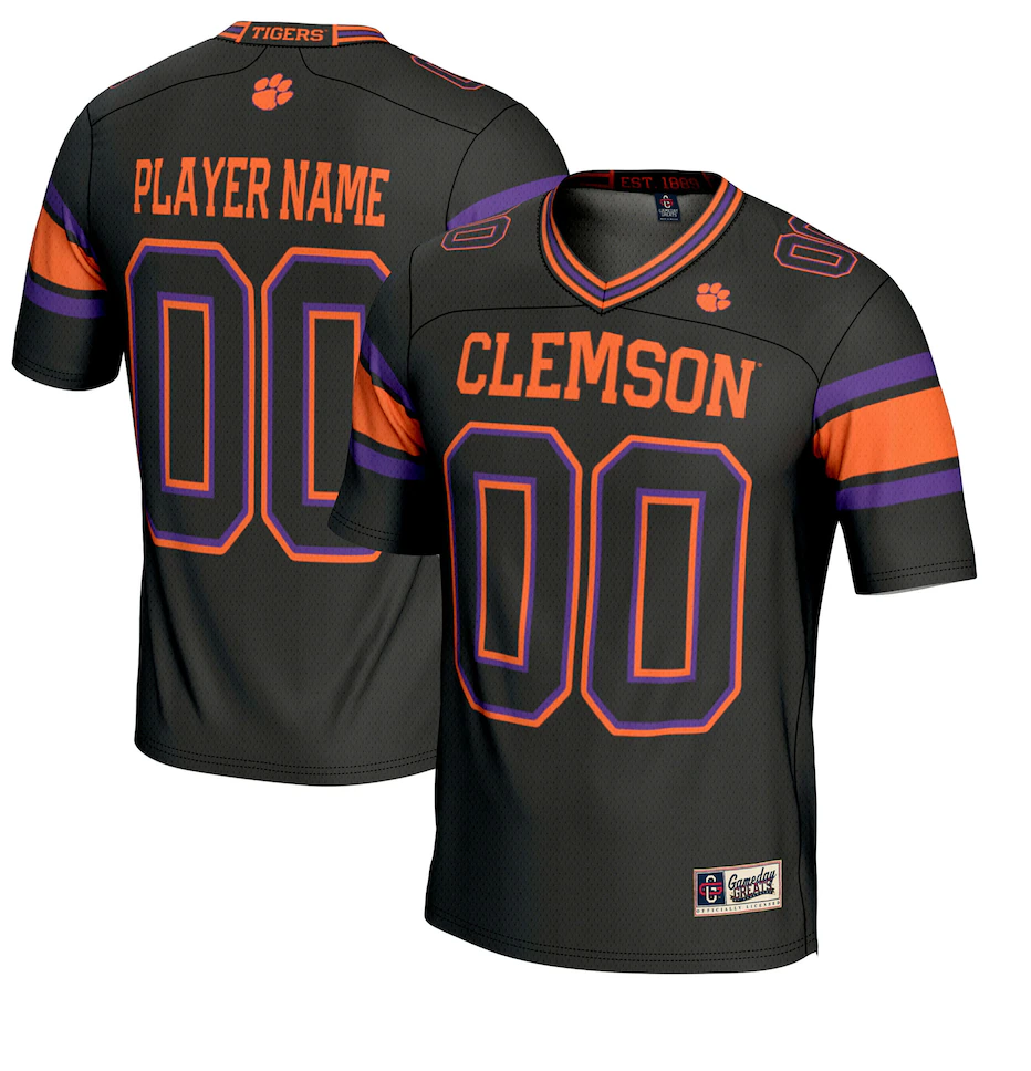 Clemson Tigers GameDay Greats Black Football Jersey