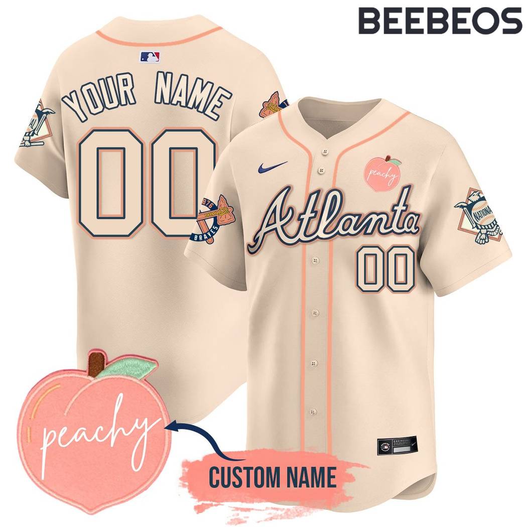 Atlanta Braves Blooper Baseball Jersey