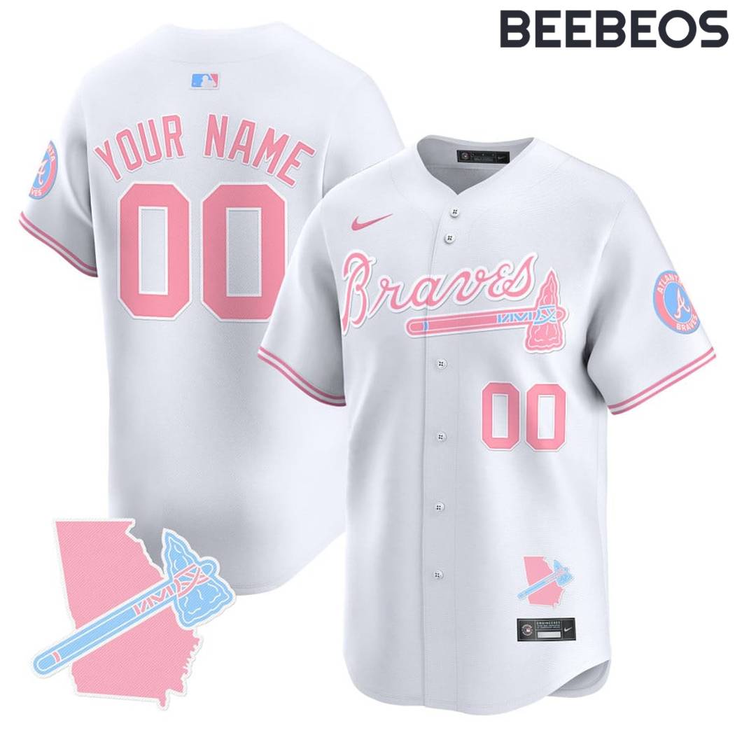 Atlanta Braves Bubblegum Baseball Jersey