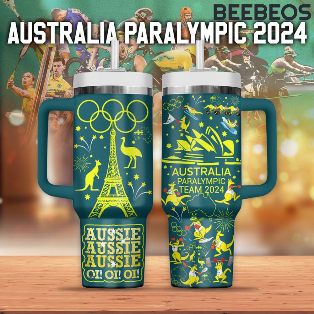 Australia Paralympic 2024 Stanley Tumbler