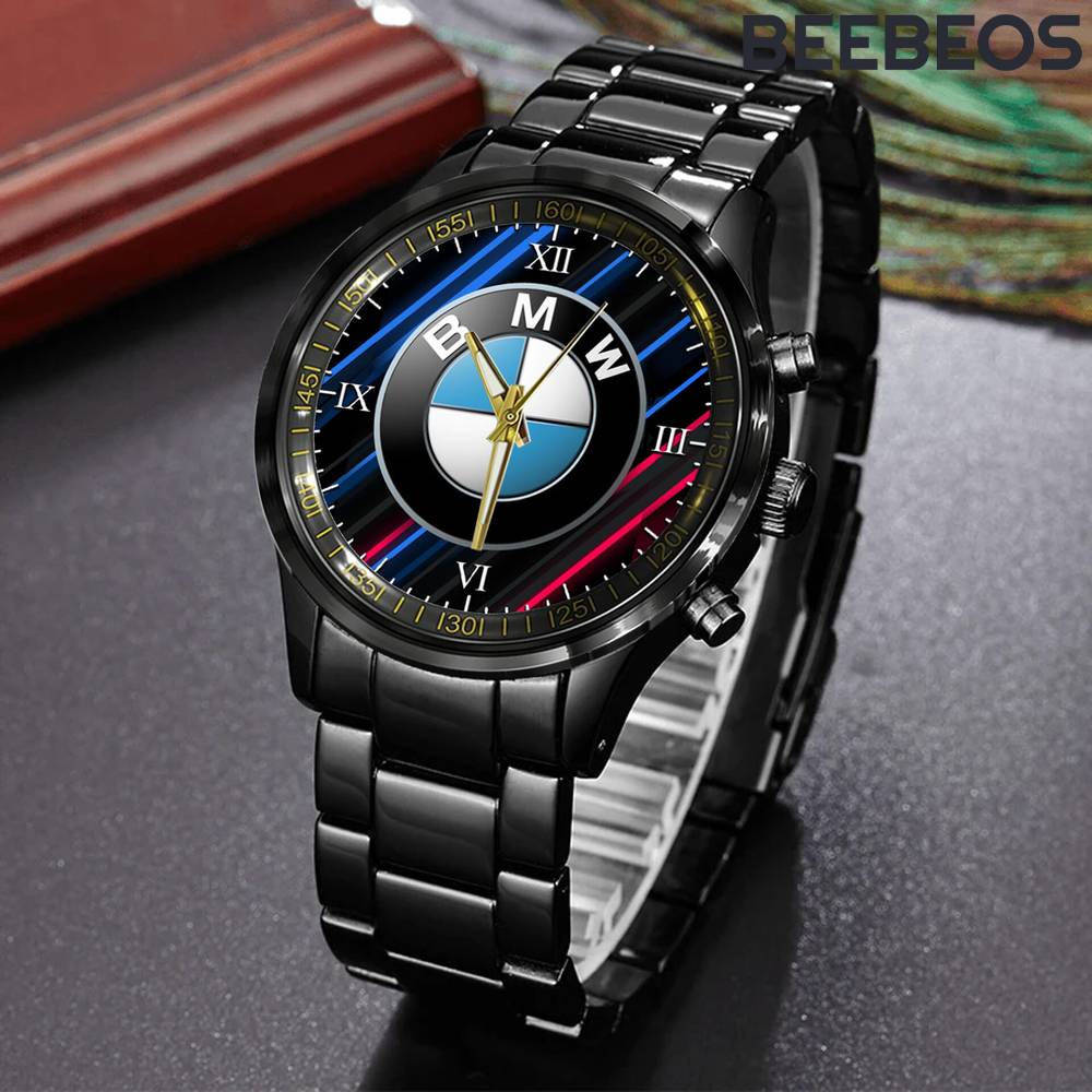 BMW Car Stainless Steel Watch