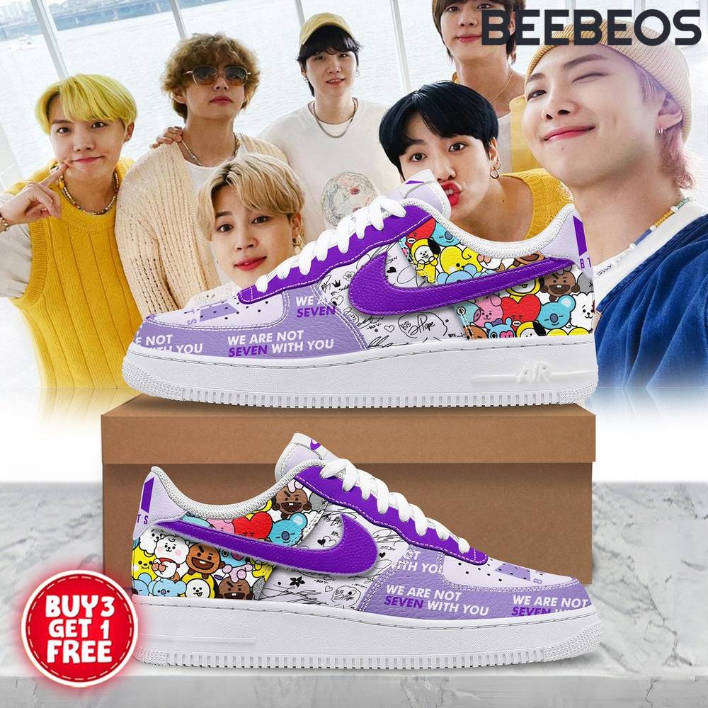 BTS We are not Seven with You Air Force 1