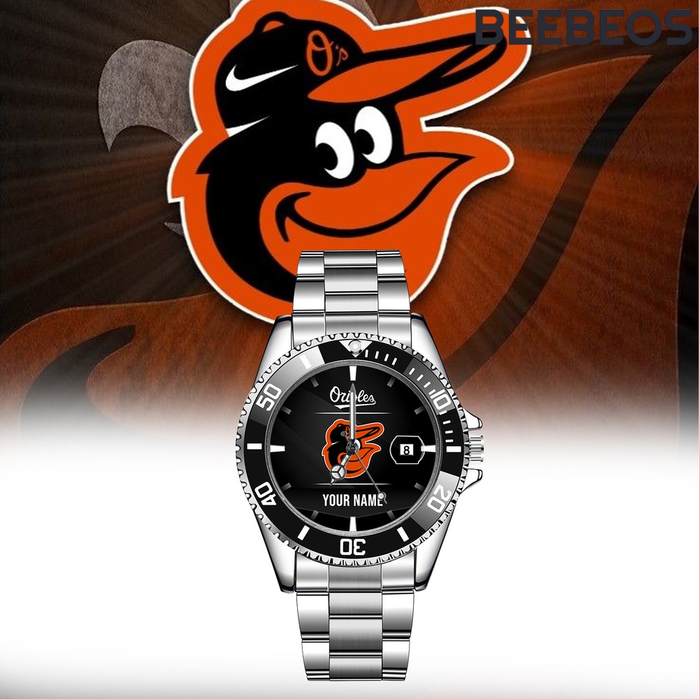 Baltimore Orioles Stainless Steel Watch