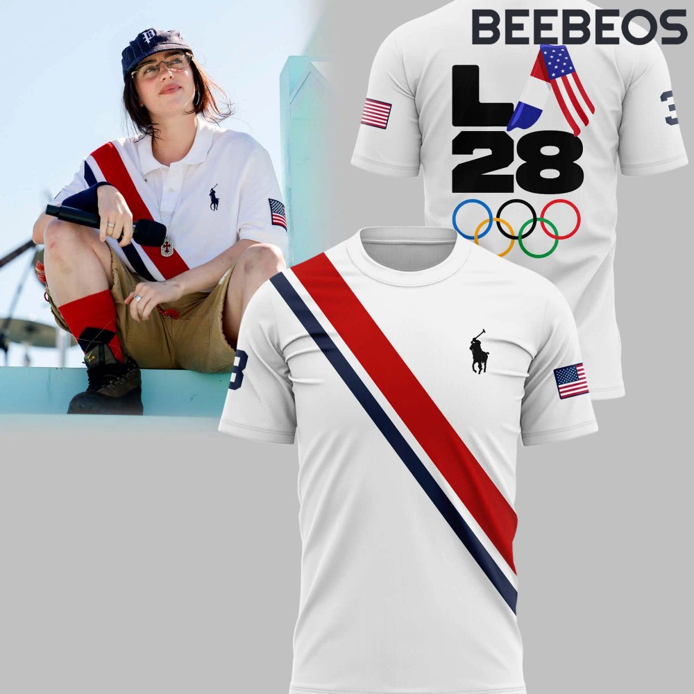 Billie Eilish Olympic LA28 T-Shirt