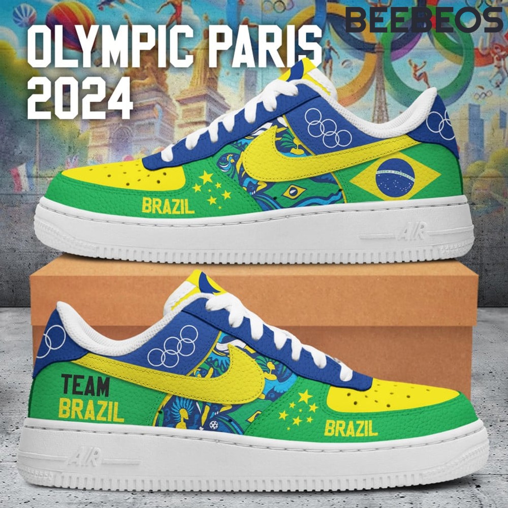 Brazil Olympic Team Paris 2024 Air Force 1