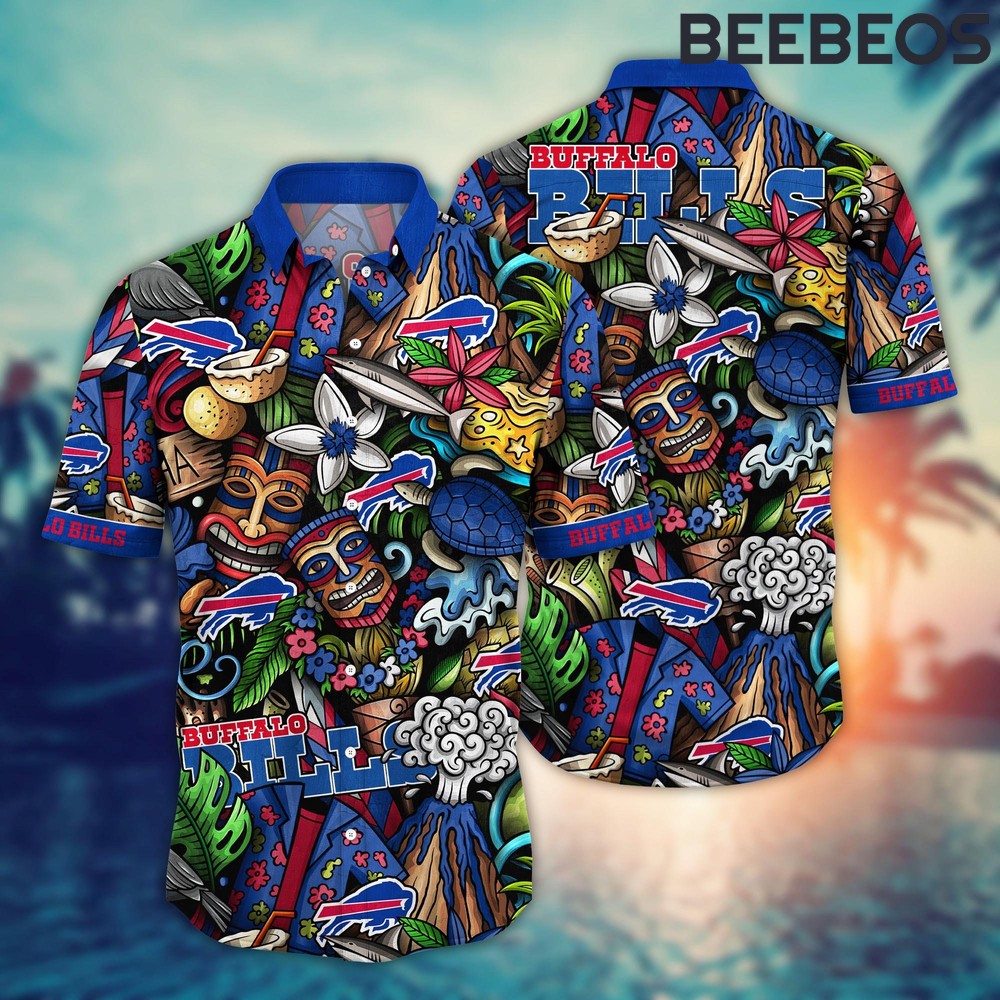 Buffalo Bills Custom Flower Hawaiian Shirt