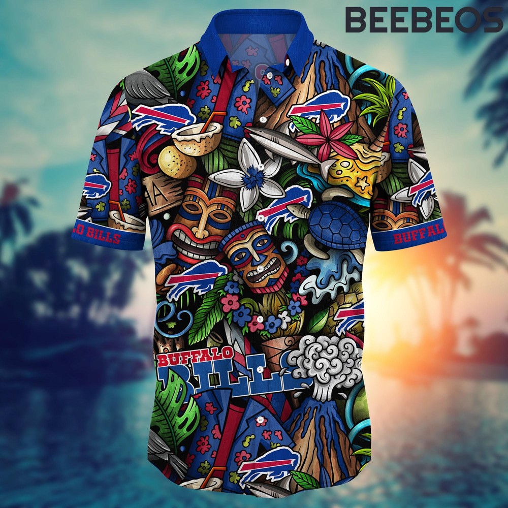 Buffalo Bills Custom Flower Hawaiian Shirt