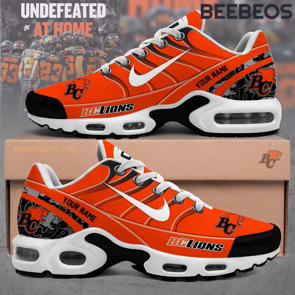 CFL BC Lions Air Max Shoes