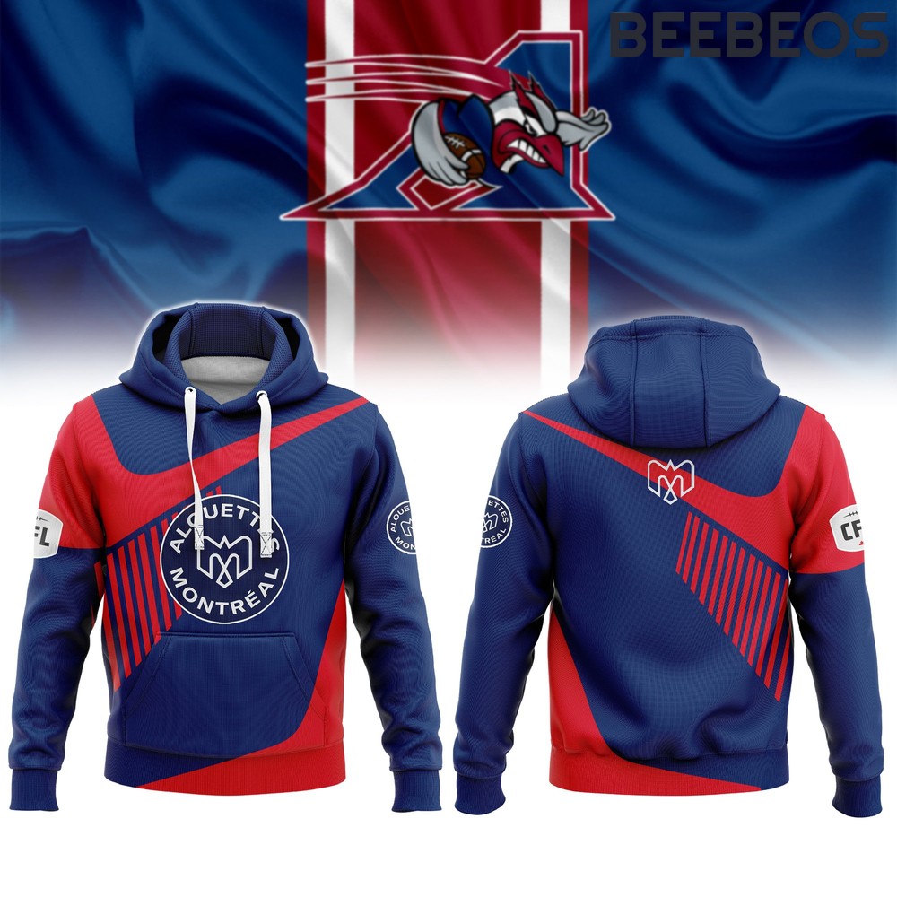 CFL Team Montreal Alouettes 2024 Indigenous Hoodie