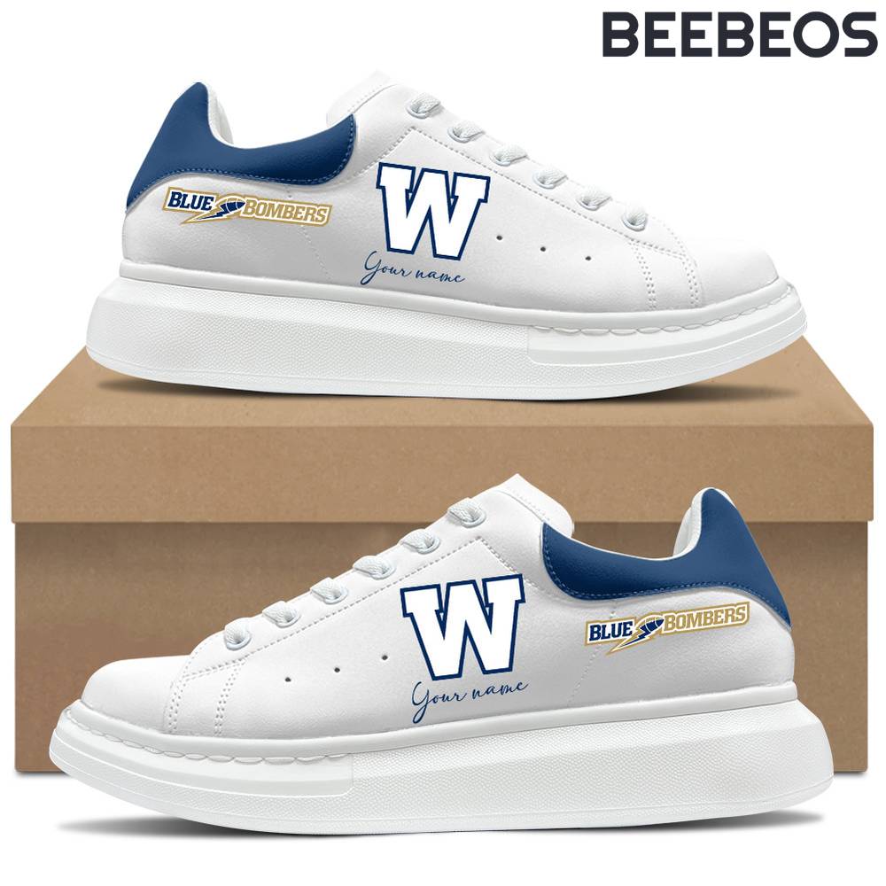 CFL Winnipeg Blue Bombers McQueen Shoes