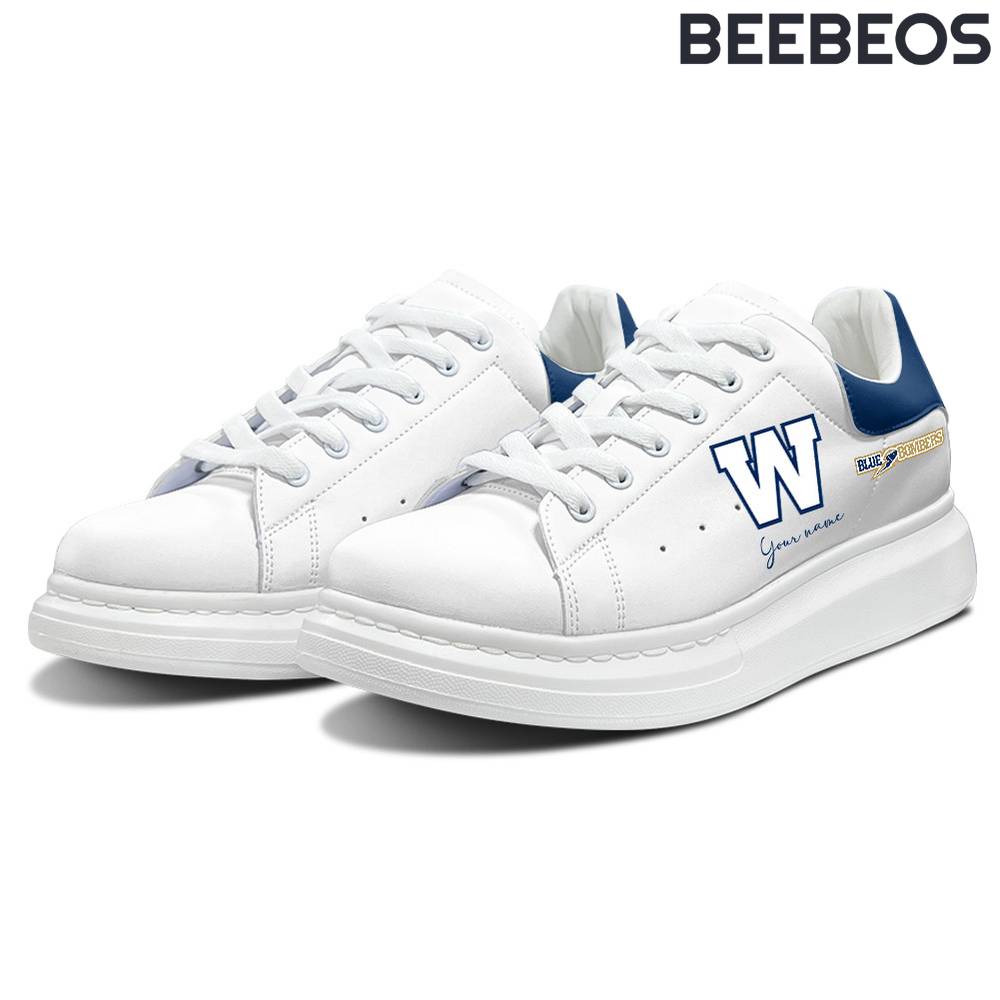 CFL Winnipeg Blue Bombers McQueen Shoes