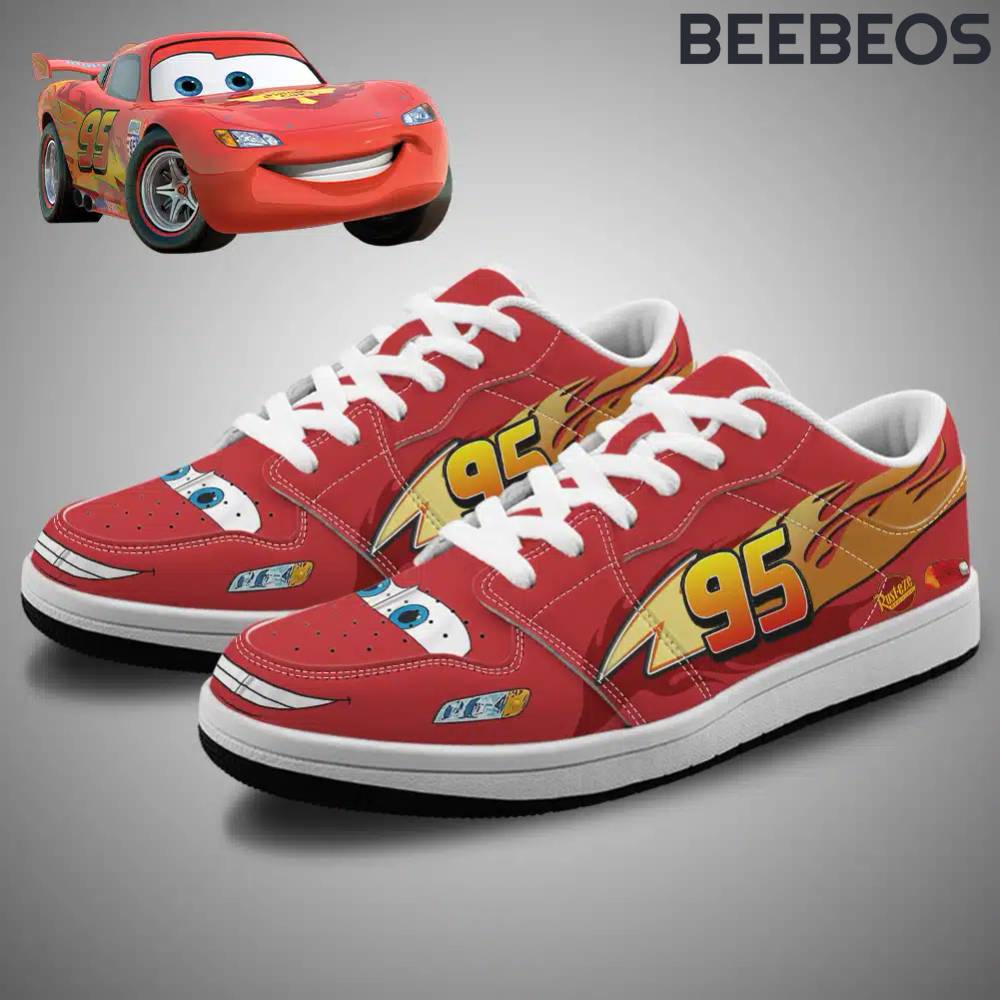 Cars Lightning McQueen Dunk Low Sneaker