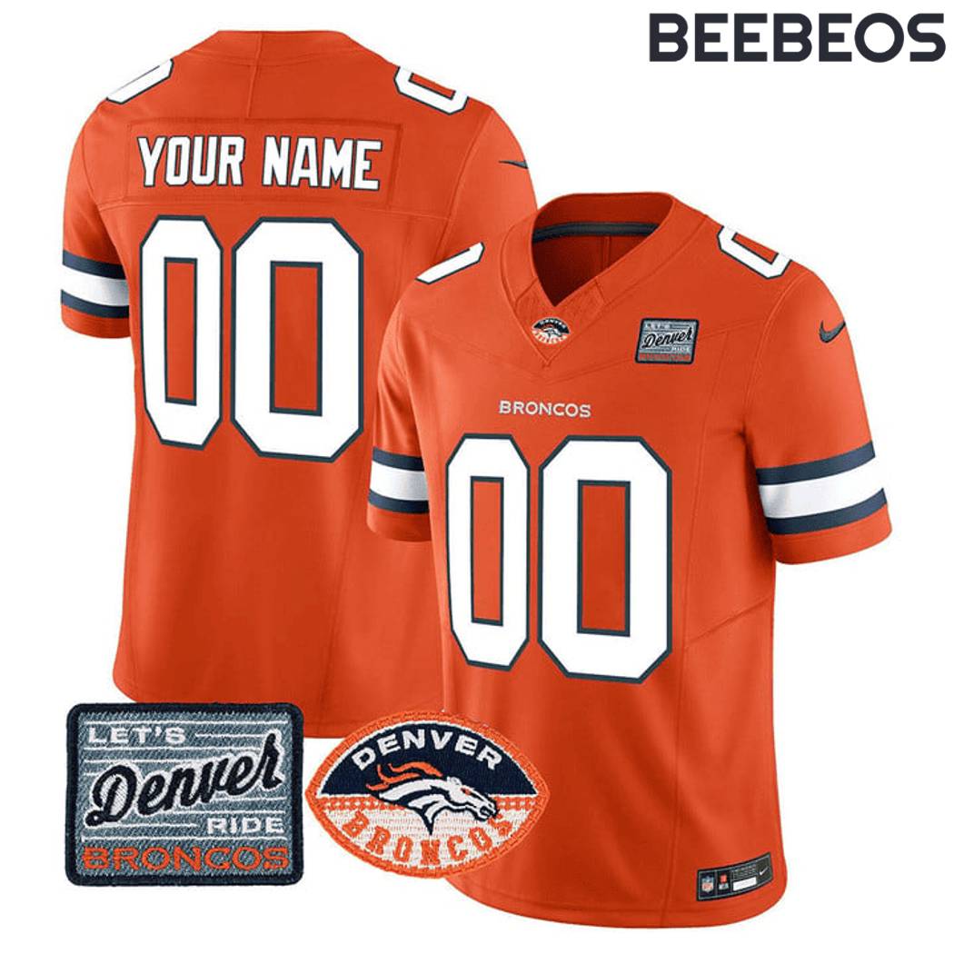 Denver Broncos Let’s Denver Ride Football Jersey