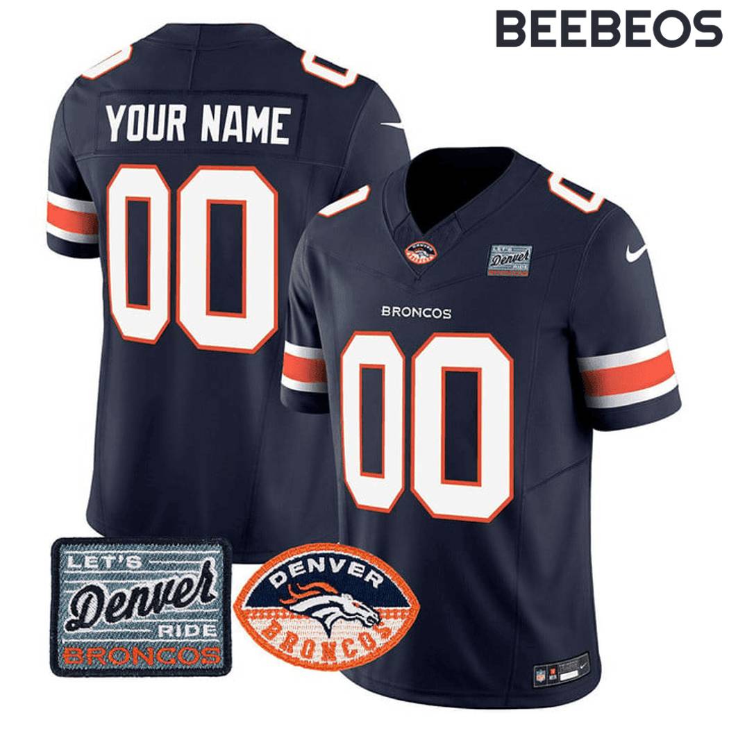 Denver Broncos Let’s Denver Ride Football Jersey