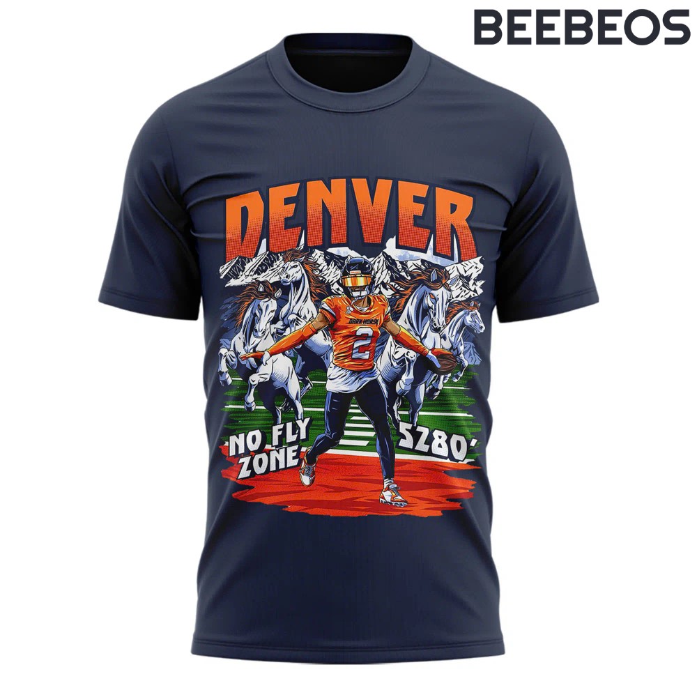 Denver Broncos x Dark Horse Navy Tee