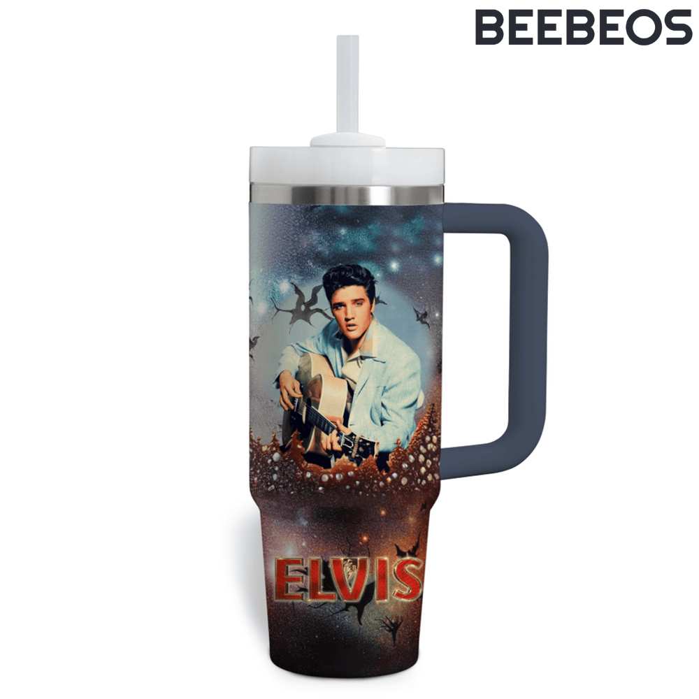 Elvis Presley Halloween Stanley Tumbler