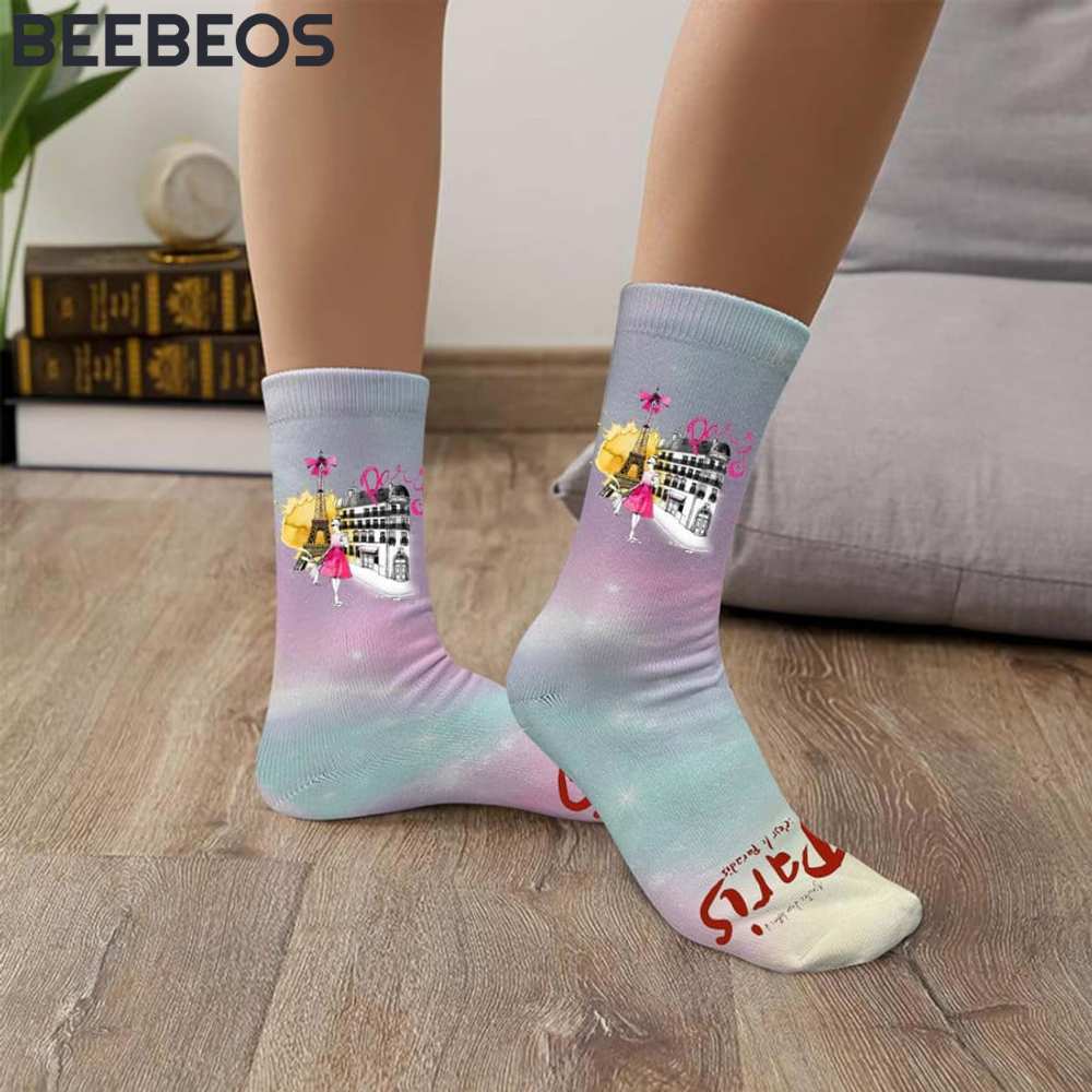 Emily in Paris Crew Socks