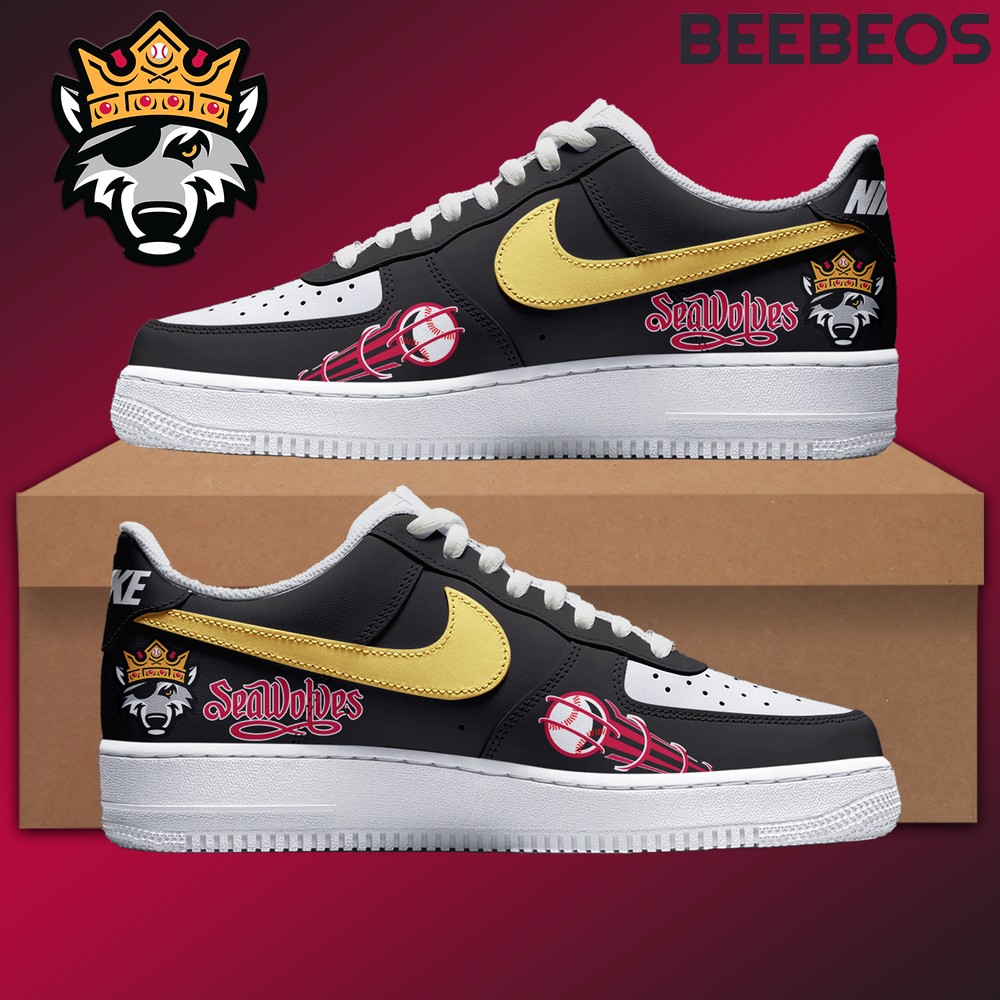 Erie SeaWolves Black Air Force 1