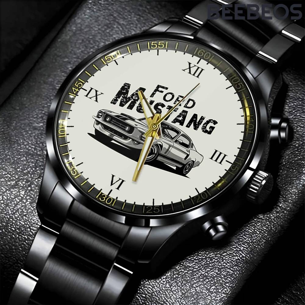 Ford Mustang Stainless Steel Watch