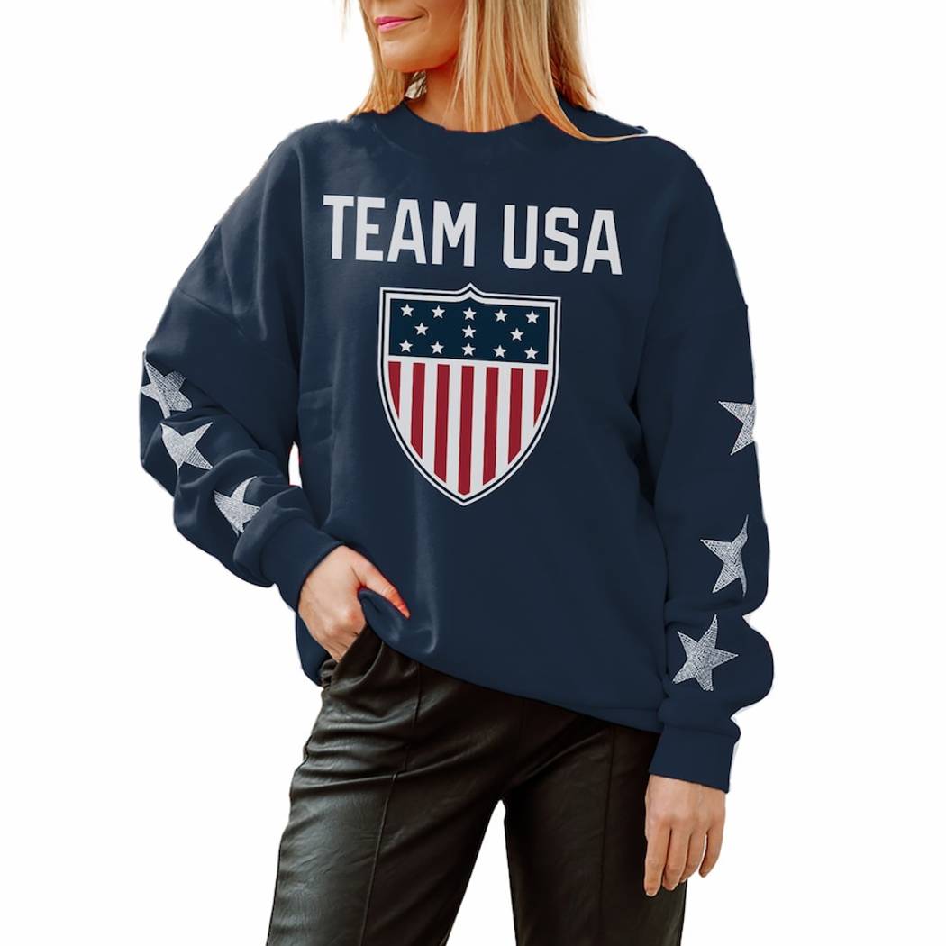 Gameday Couture Navy Team USA Olympic Sweatshirt