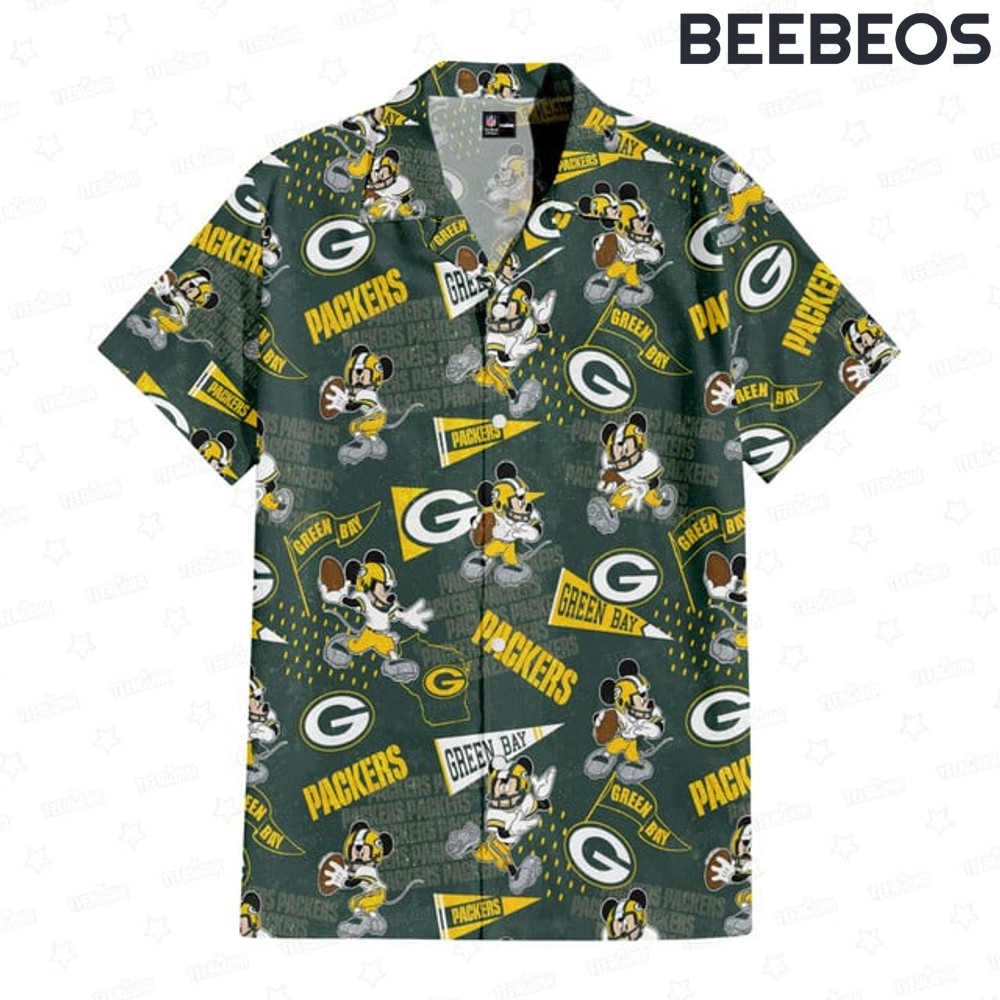 Green Bay Packers x Mickey Mouse Hawaiian Shirt