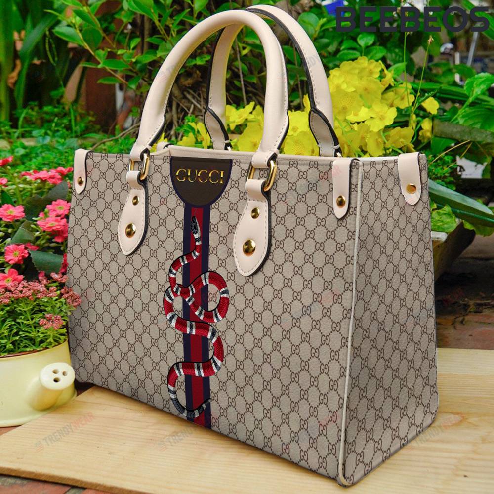 Gucci Snake Leather Handbag