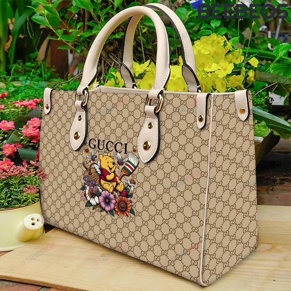 Gucci Winnie the Pooh Leather Handbag