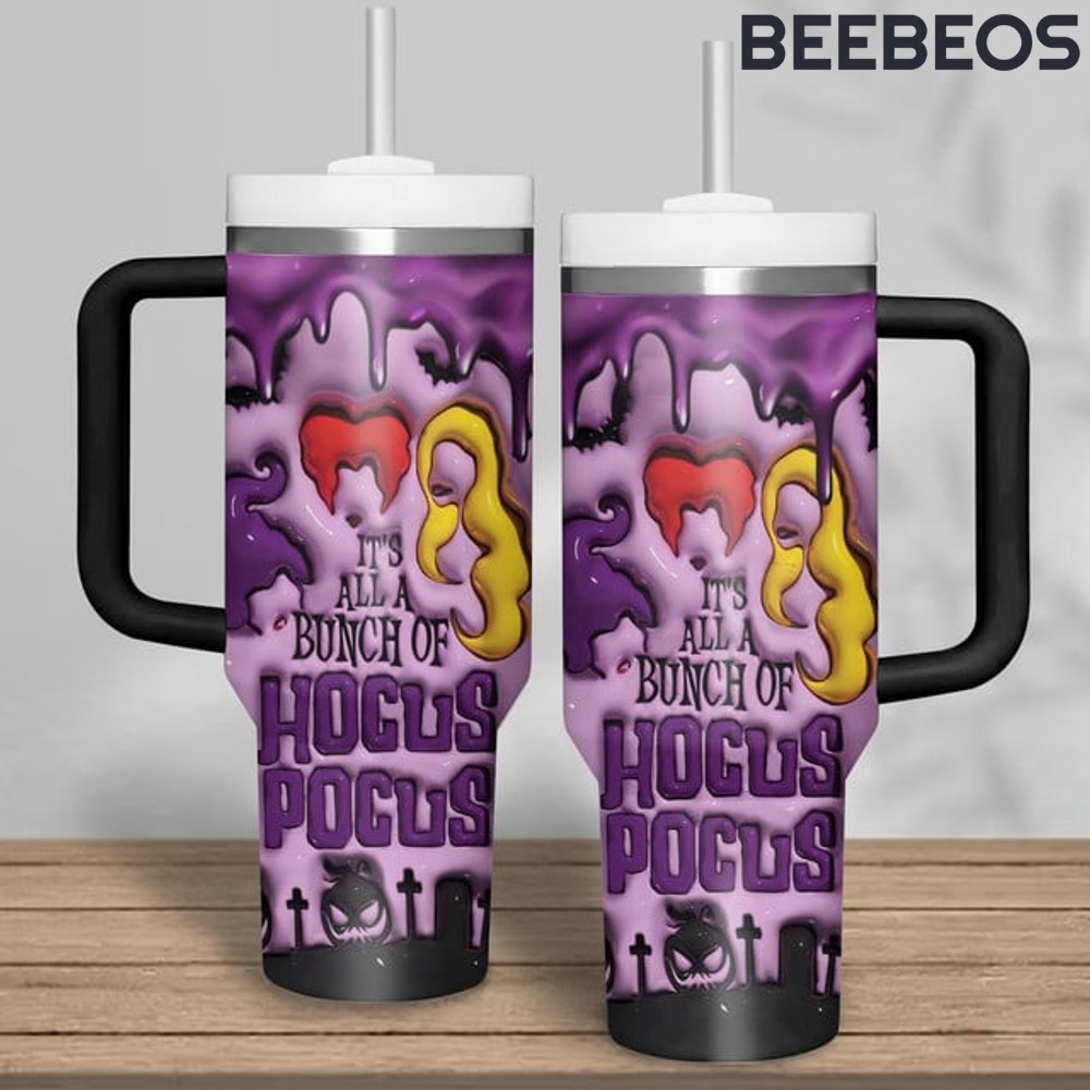 Hocus Pocus Halloween Purple Stanley Cup