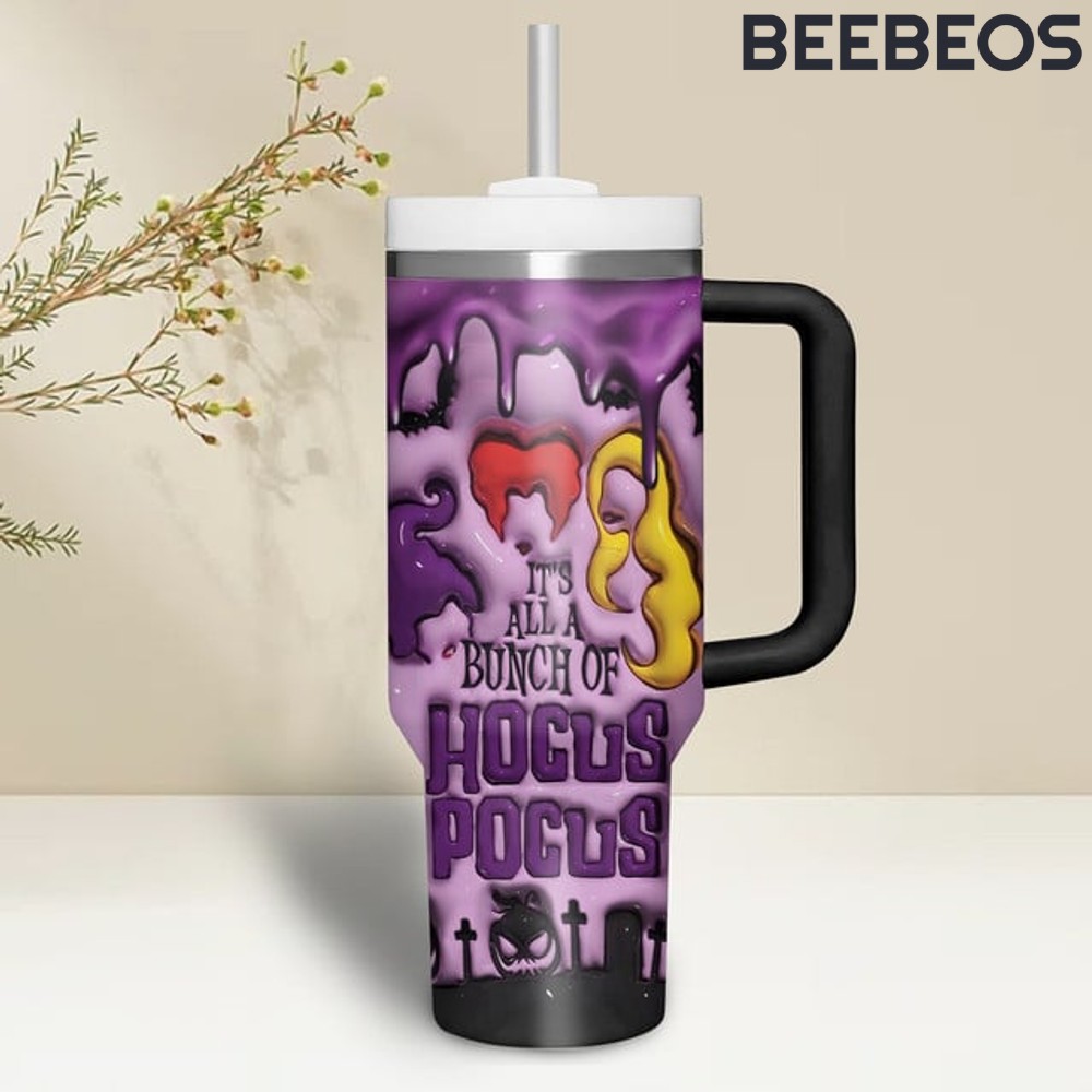 Hocus Pocus Halloween Purple Stanley Cup