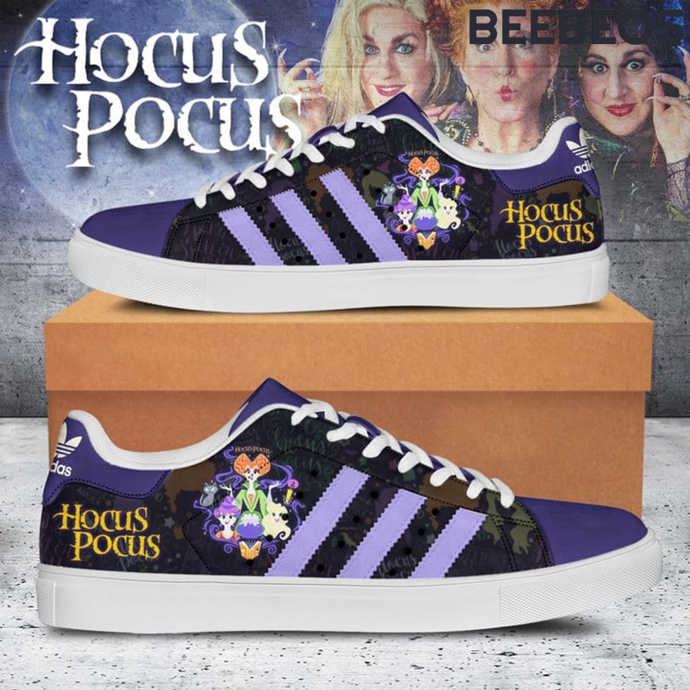 Hocus Pocus Purple Stan Smith Shoes