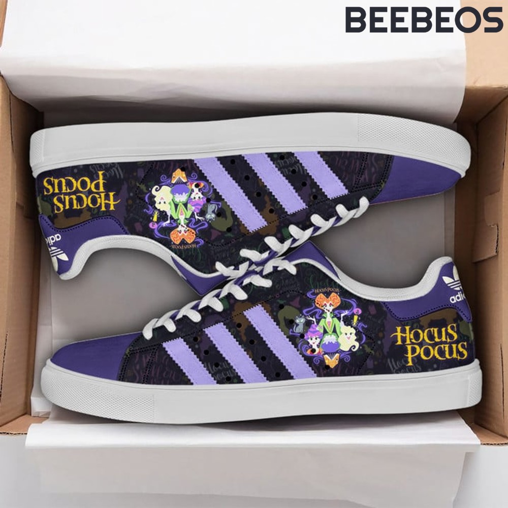 Hocus Pocus Purple Stan Smith Shoes