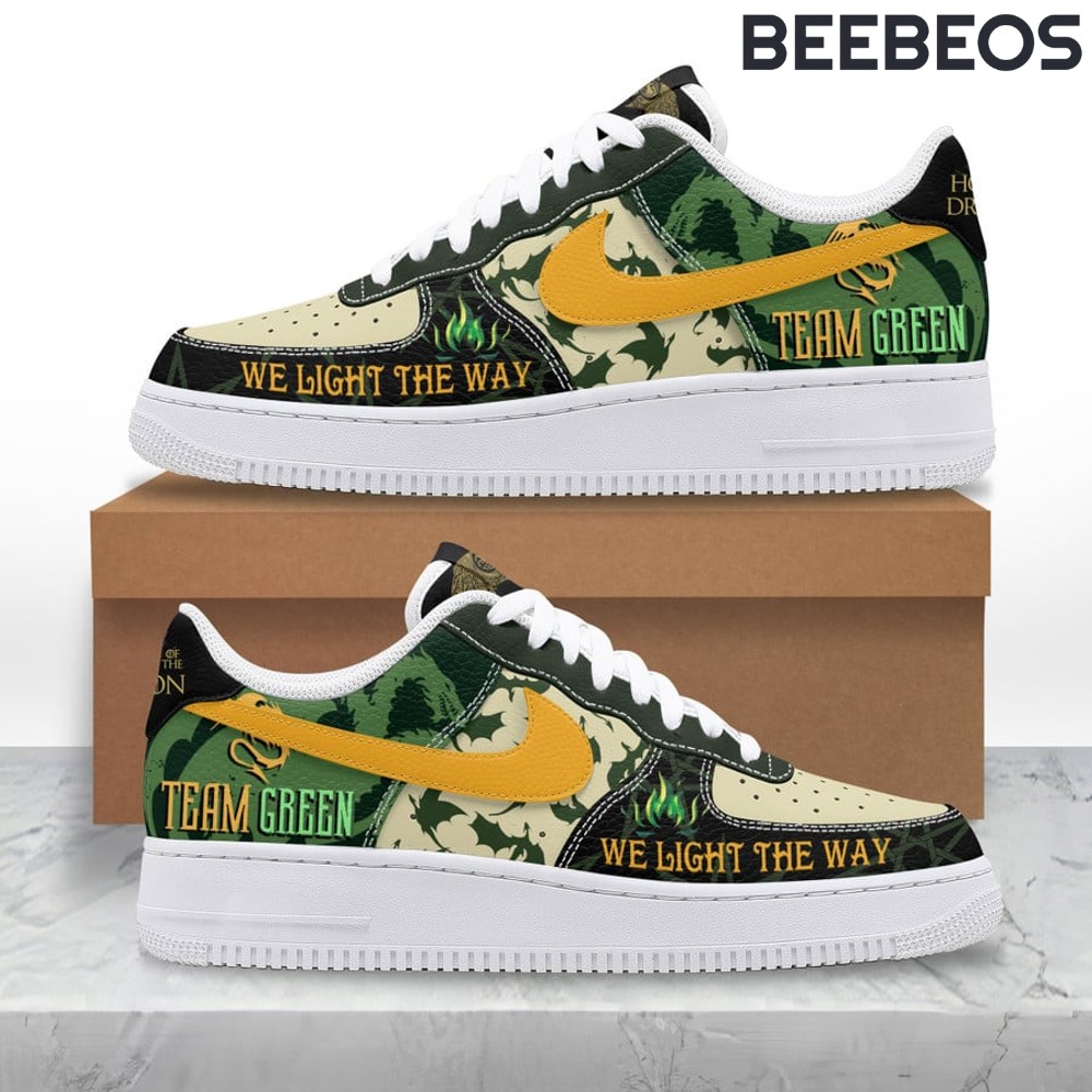 House of the Dragon Team Green Air Force 1