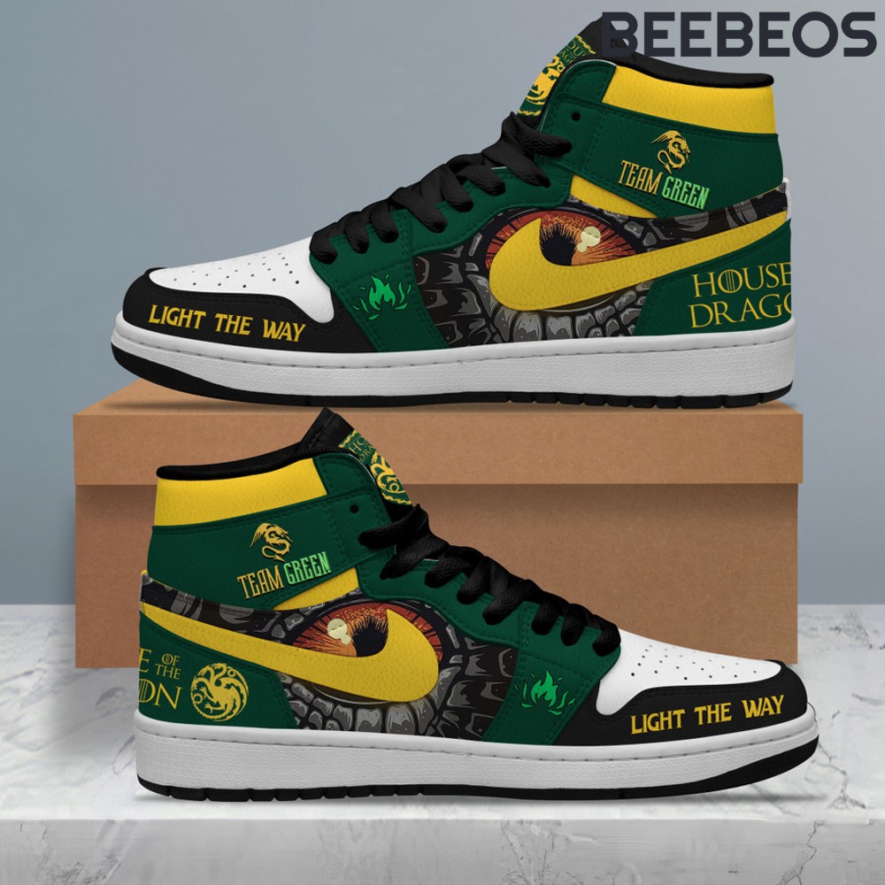 House of the Dragon Team Green Light The Way Air Jordan 1