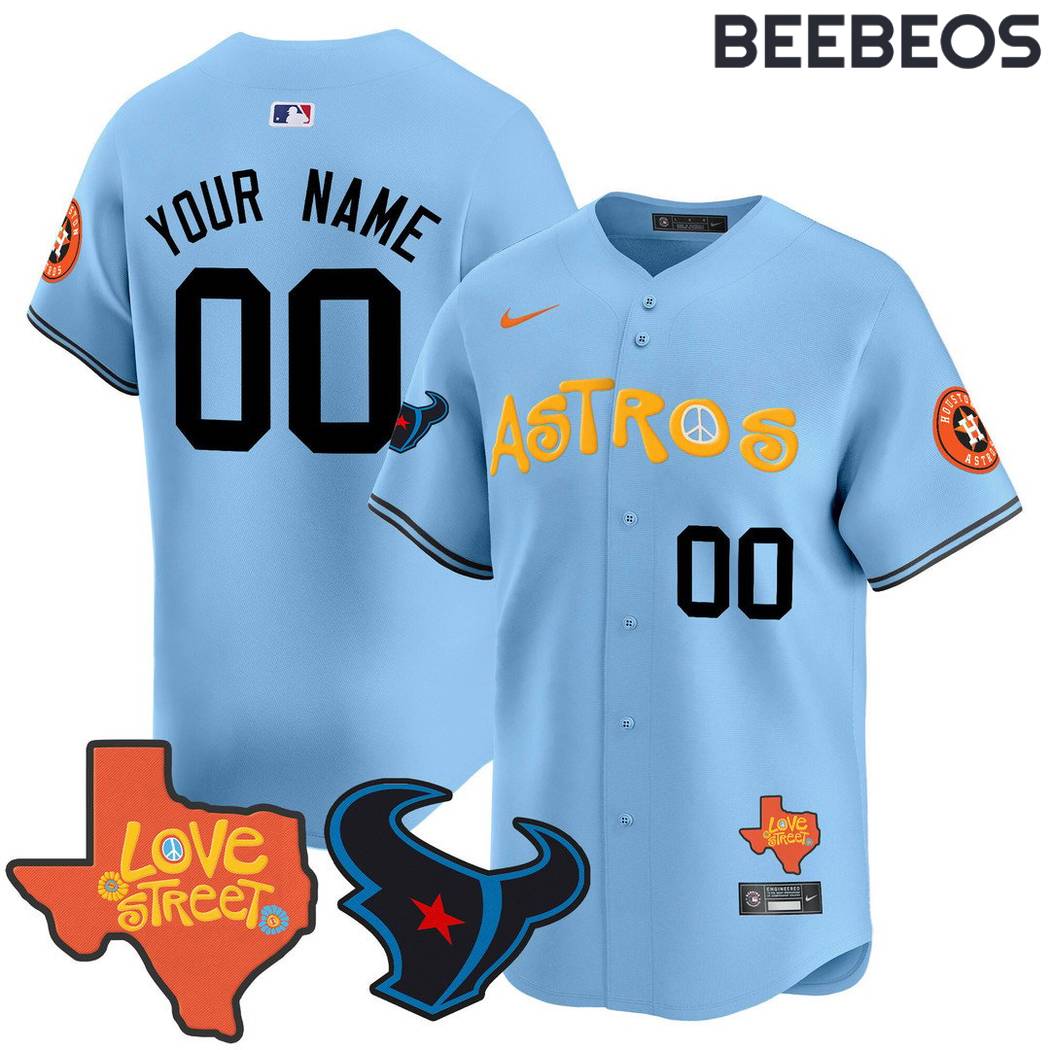 Houston Astros Los Astros Hispanic Heritage 60th Anniversary Baseball Jersey