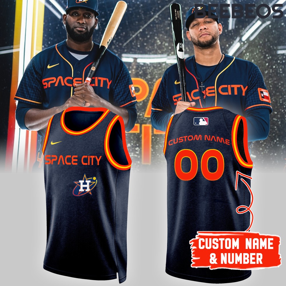 Houston Astros Special City Connect 2024 Basketball Jersey