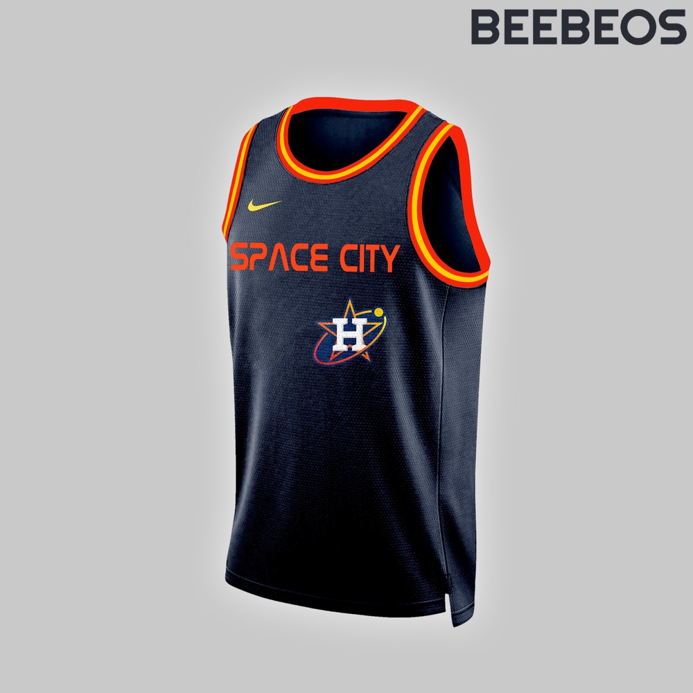 Houston Astros Special City Connect 2024 Basketball Jersey