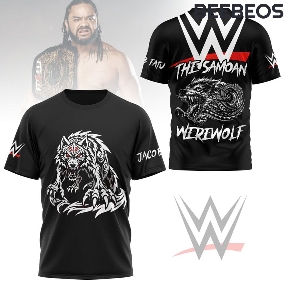 Jacob Fatu The Samoan Wolf T-Shirt